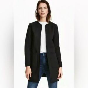 Women’s Black Size 6 H&M Coat